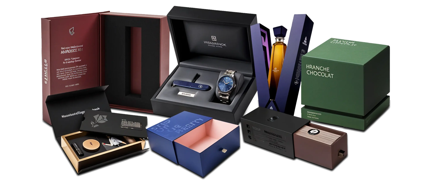 luxury packaging paper gift box