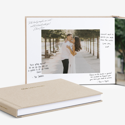 wedding guest photo book 1