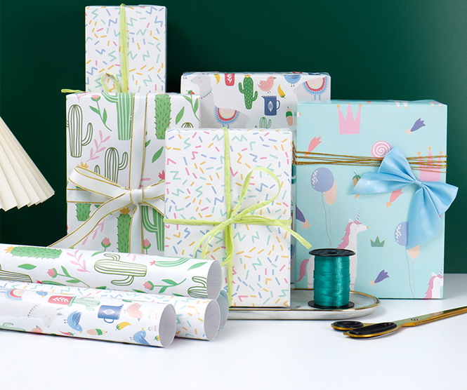 custom wrapping paper roll manufacturer & wholesale factory