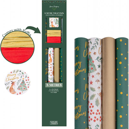 wrapping paper gift set