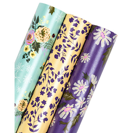 wrapping paper rolls
