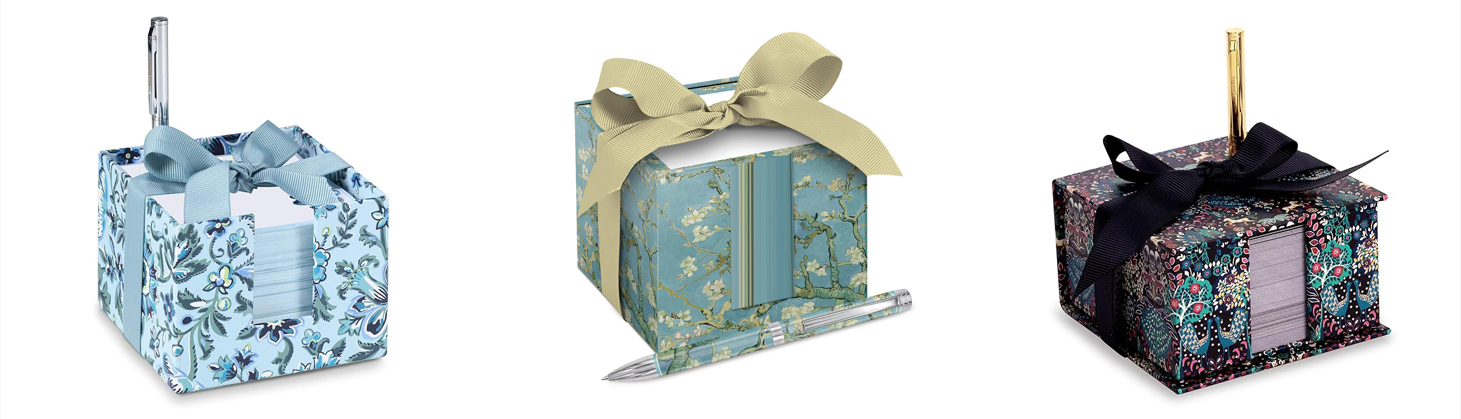 personalized sticky note cubes