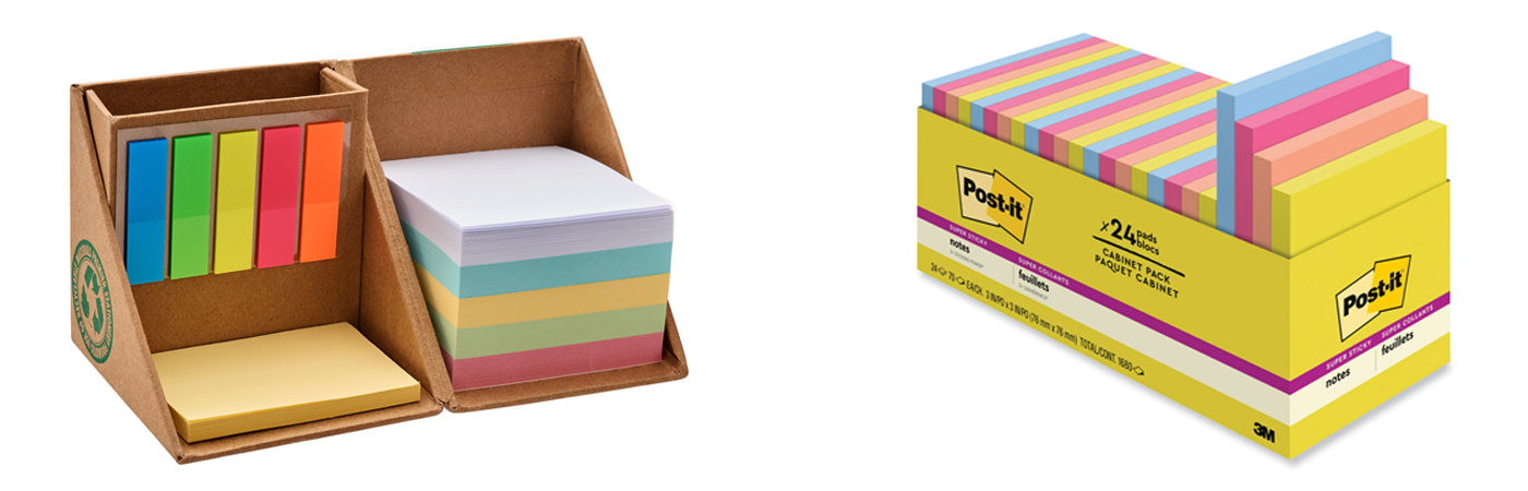 post it note cubes customized